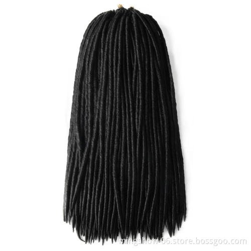 Wholesale synthetic dread faux locs crochet